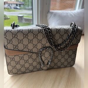 Monogram shoulder bag